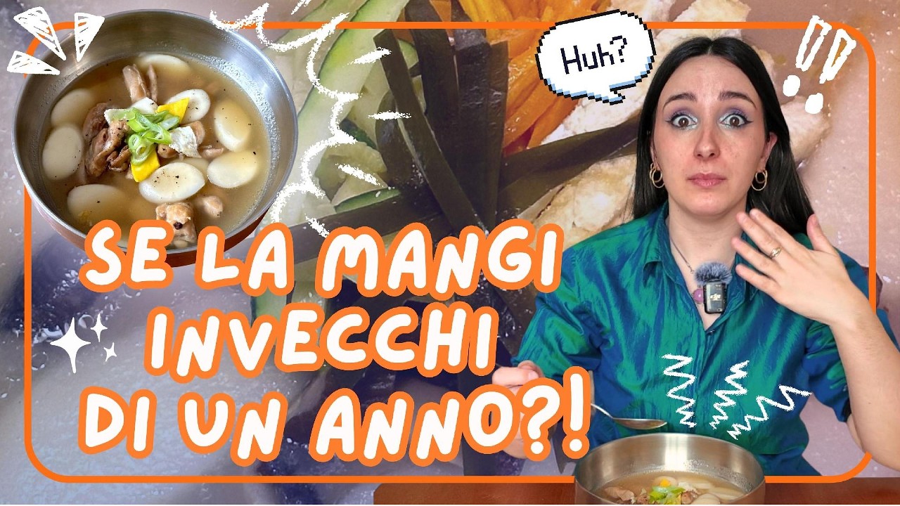 La ZUPPA COREANA che ti fa INVECCHIARE! | storia, cultura e 4 ricette della Tteokguk 떡국