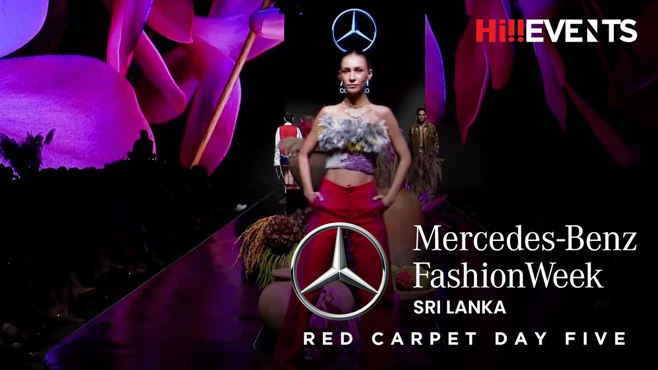 Привет, мероприятия! Неделя моды Mercedes-Benz в Шри-Ланке: красная дорожка, день 5.