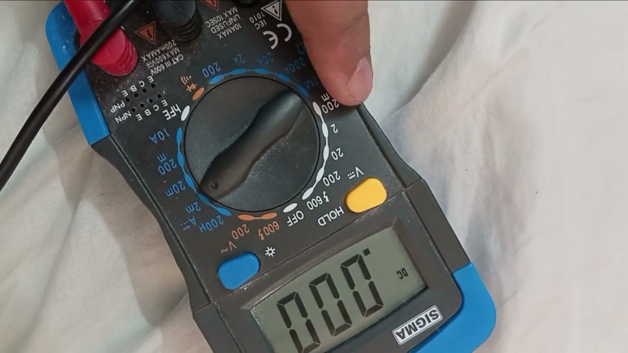 HOW TO MULTIMETER (LIGMASG888L)