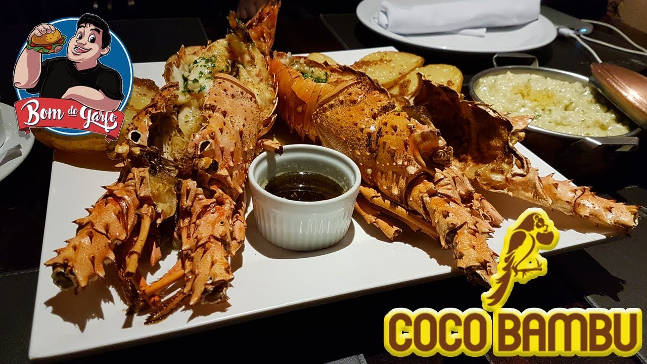 Coco Bambu - FINALMENTE COMI UMA LAGOSTA!