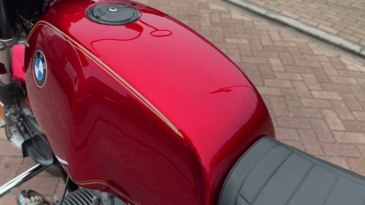 Beautiful Red BMW R100S – Now Available