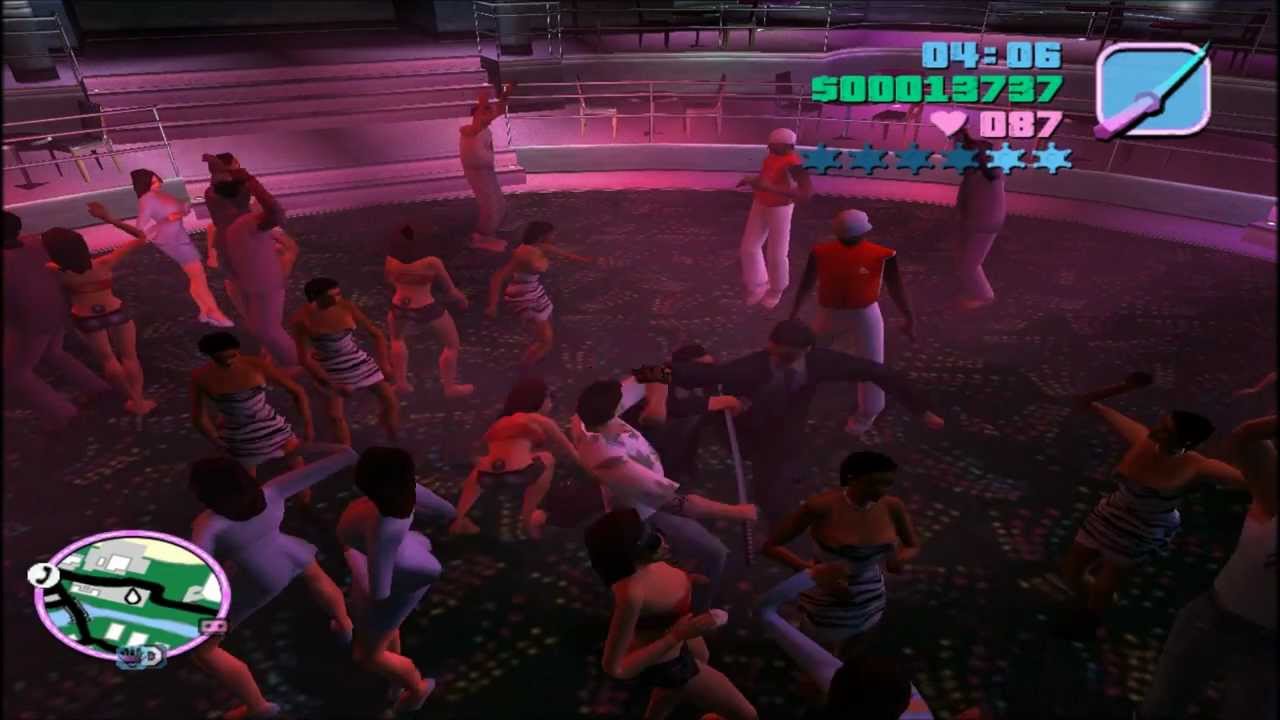 GTA Vice City | Katana Malibu Massacre | HD