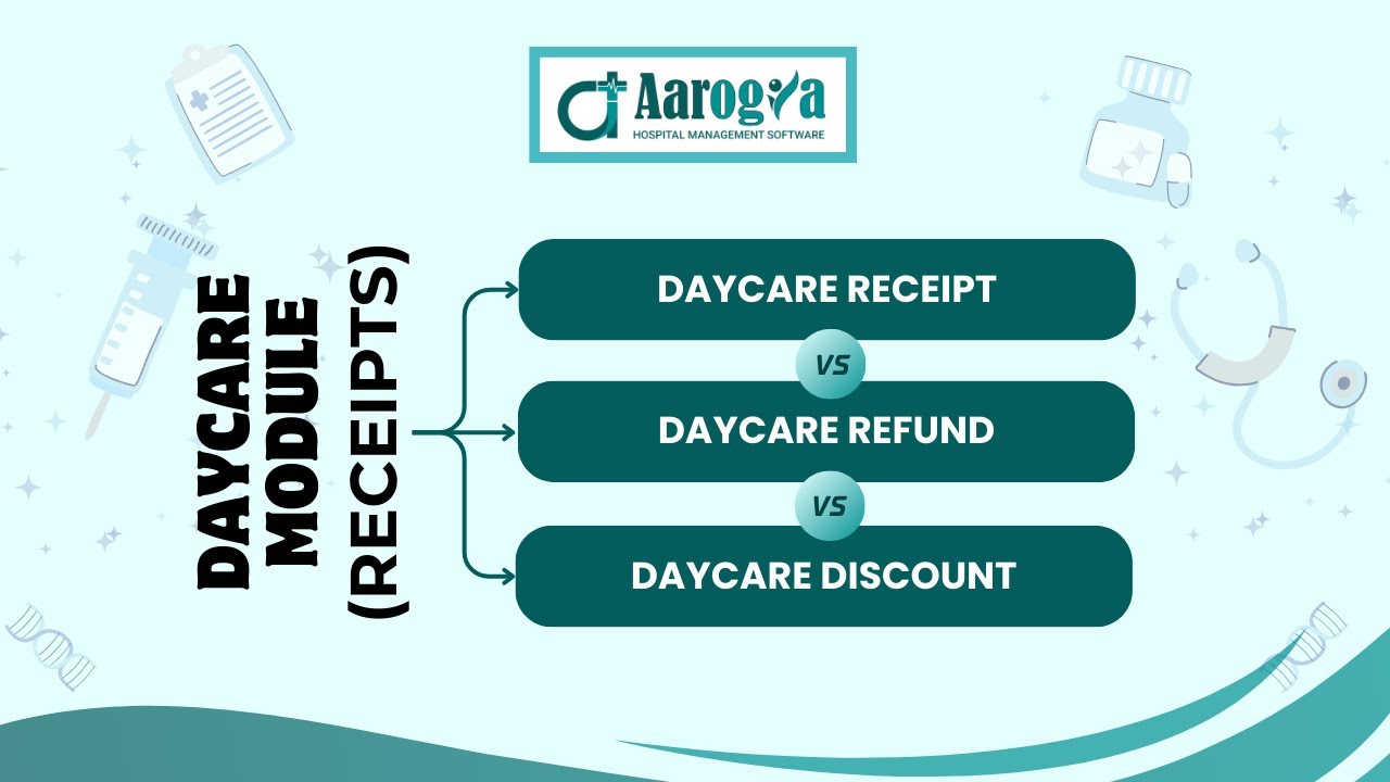 Aarogya: New Daycare Module for Receipts, Refunds & More