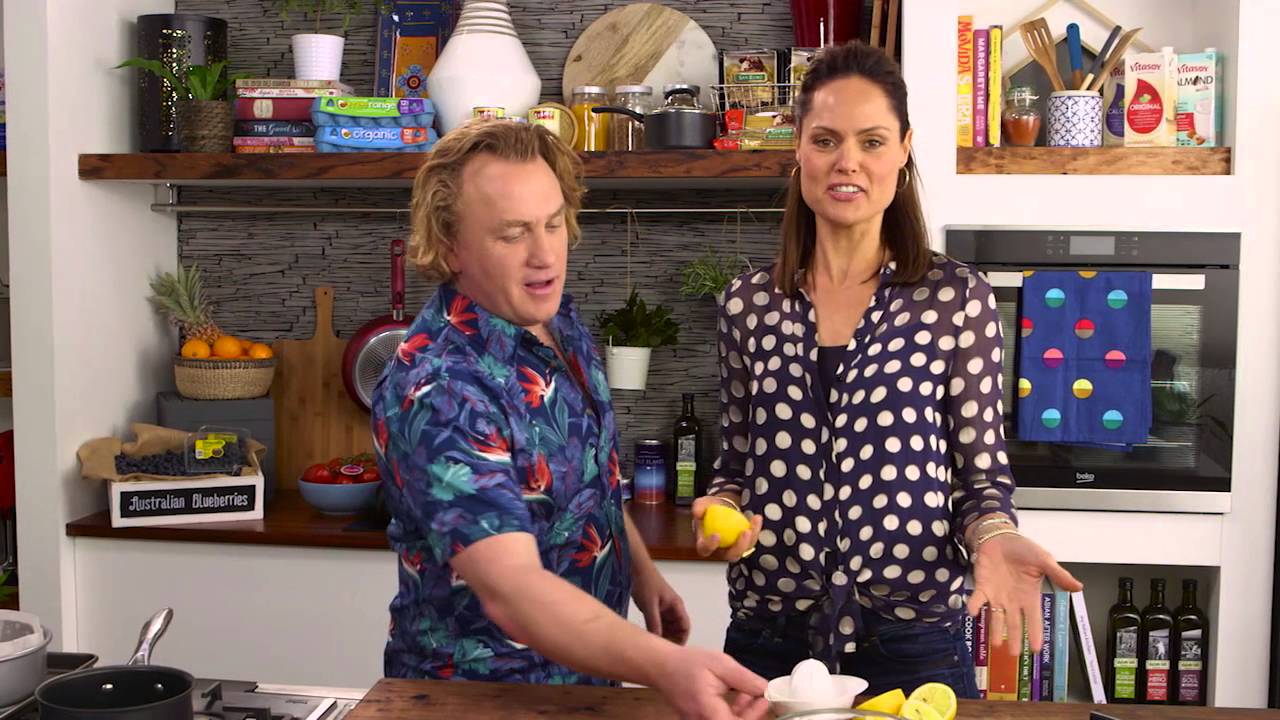 Adrian's Blueberry Greek Yoghurt Cheese Cake | Good Chef Bad Chef S8 E6