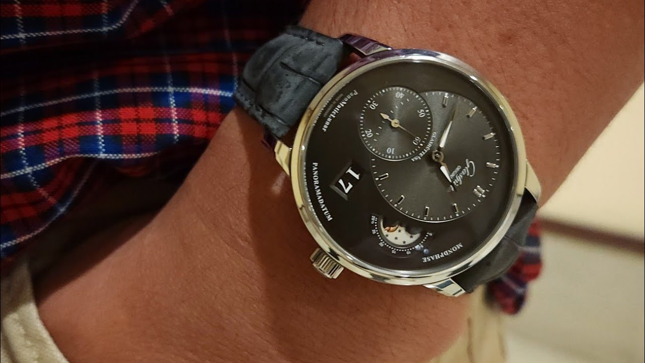 Out and about with the Glashütte Original Panomatic Lunar