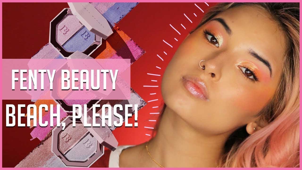 🌙 Fenty Nueva Coleccion Beach, Please! Copiando El Look De Rihanna!