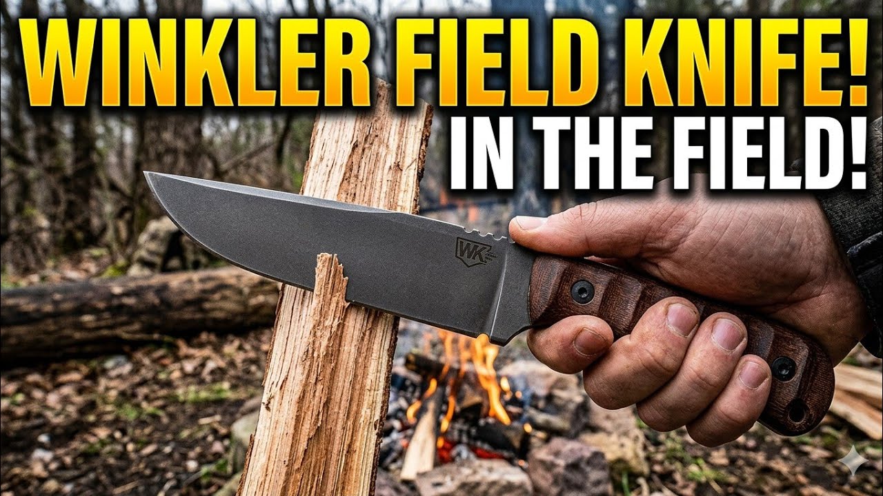 Winkler Field Knife... in the Field!