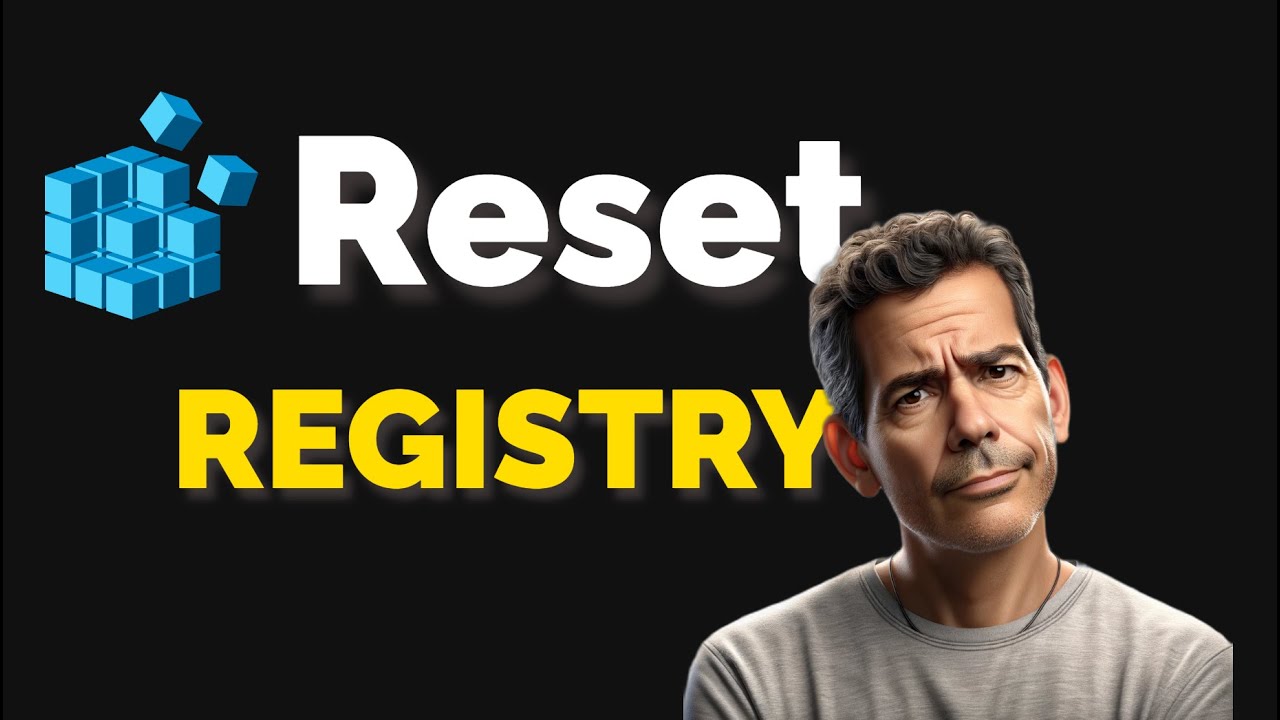 How to Reset Windows Registry to Default Settings | Step-by-Step Guide