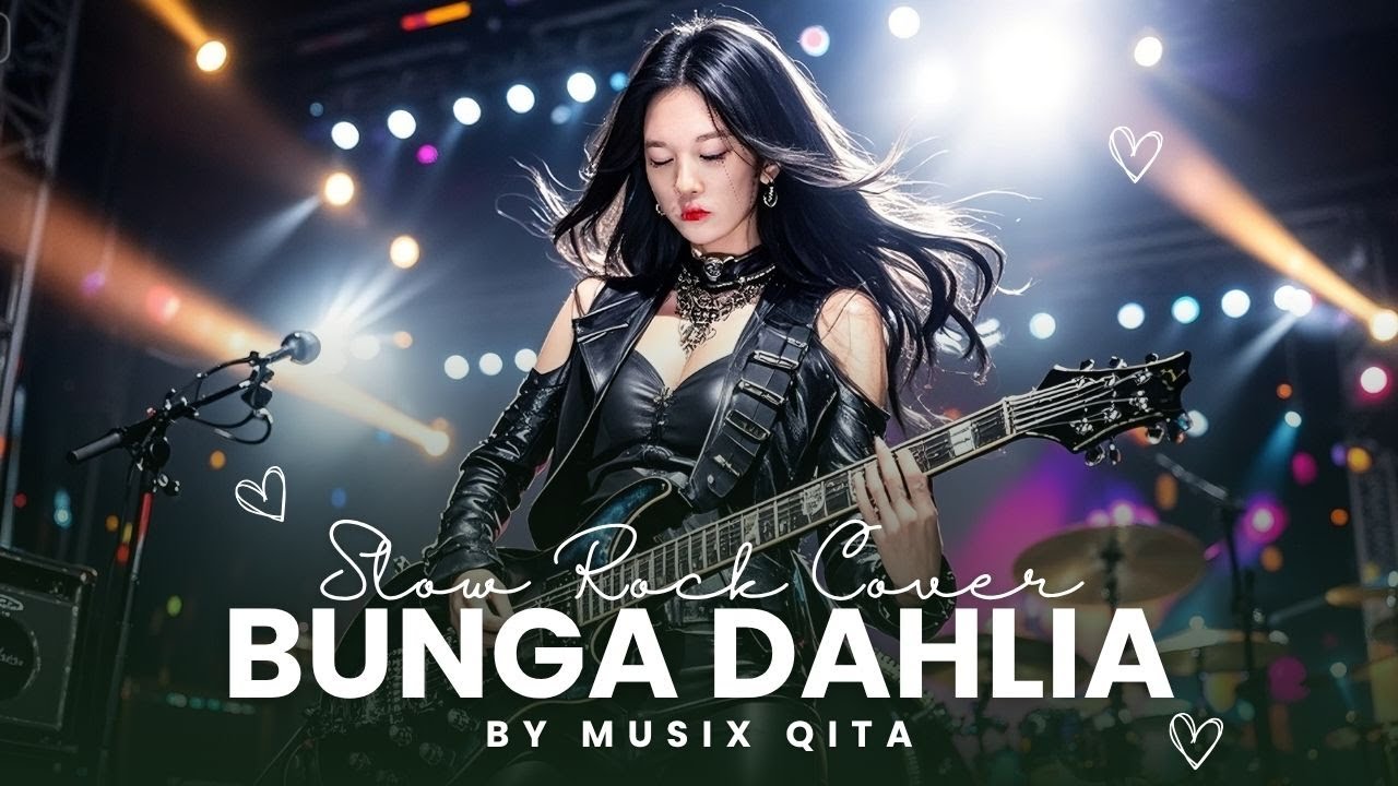 Bunga Dahlia  - Ikke Nurjanah (Slow Rock Metal) Cover AI - Musix Qita