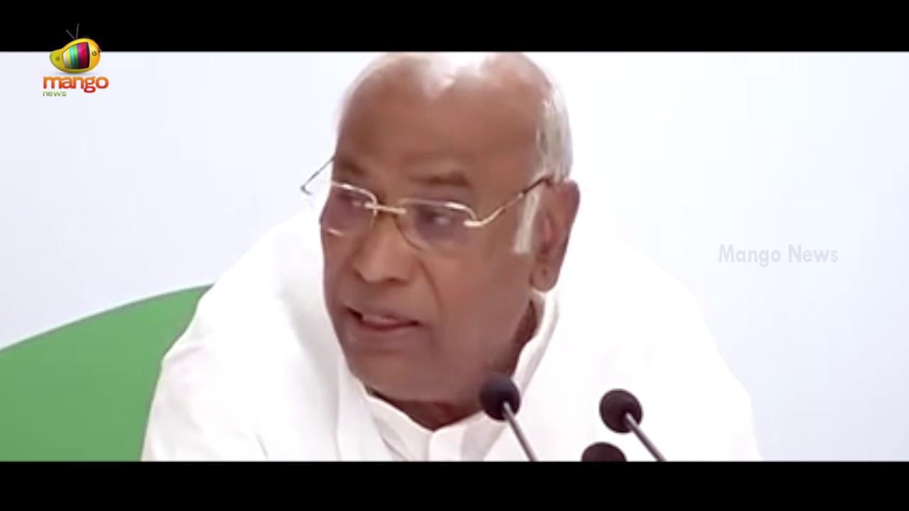 Mallikarjun Kharge At The Press Conference Discussed Over Payment Of Wages Act | Mango News