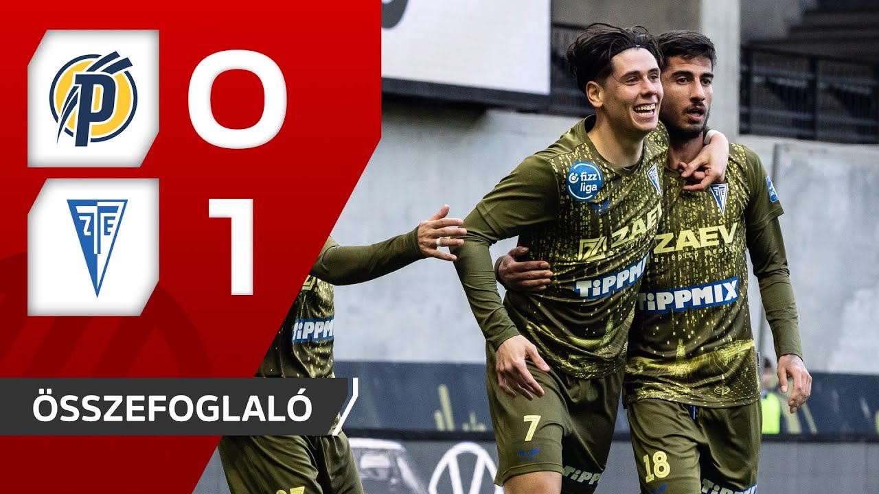Fizz Liga: Puskás Akadémia FC–Zalaegerszegi TE FC 0–1 |  összefoglaló