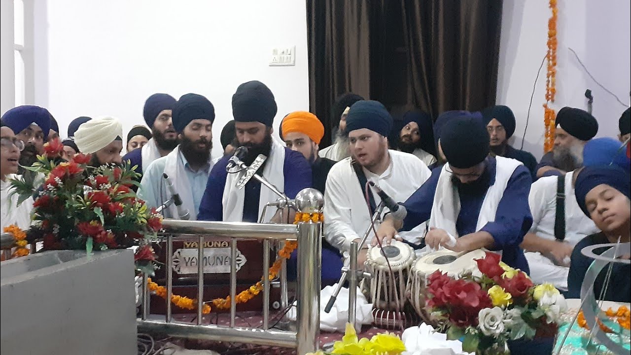 ਮੇਰੇ ਮਨ ਗੁਰੁ ਗੁਰੁ ਗੁਰੁ ਸਦ ਕਰੀਐ - Bhai Pritpal Singh Ji - AKJ Ludhiana, Jamalpur Rainsabai - 21 Aug