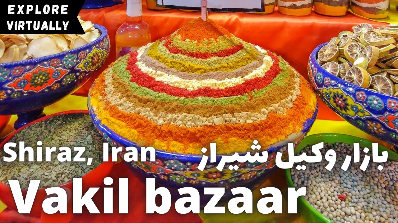 [4K] Vakil bazaar complete walking tour 2022 | Shiraz | Iran | بازار وکیل | شیراز | ایران |