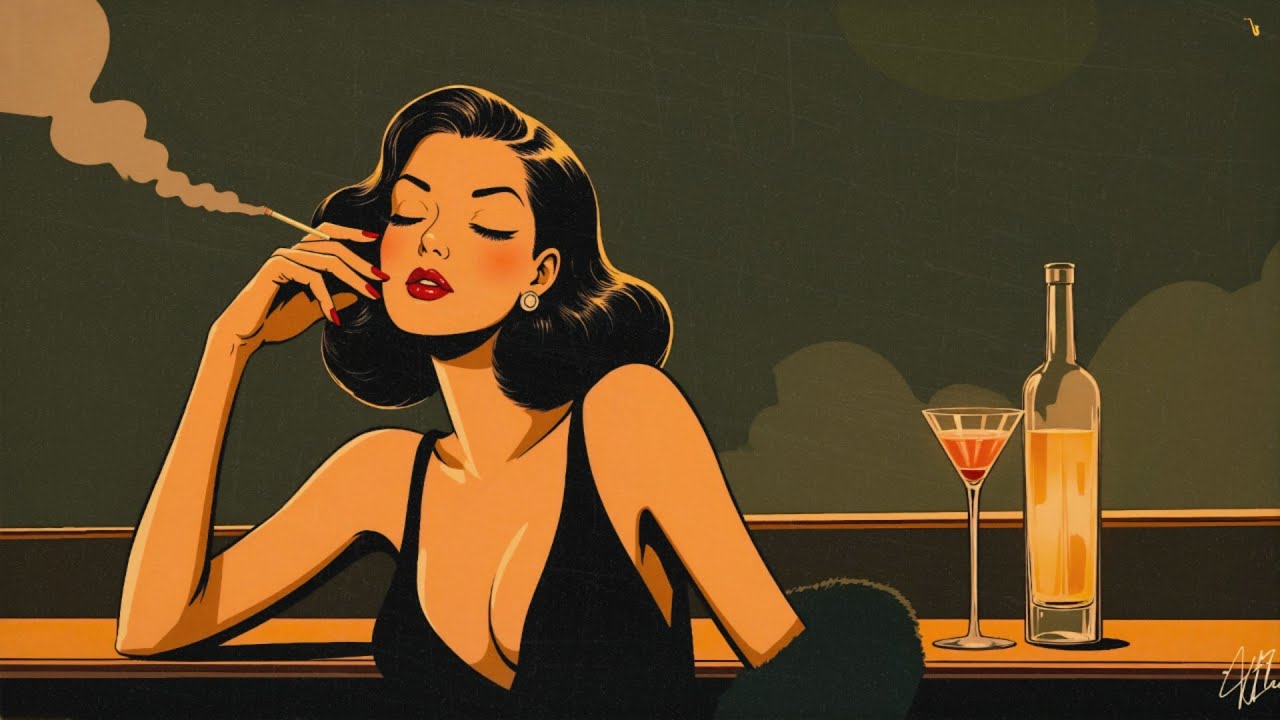 1940's Retro Jazz - Smoke-filled Vintage Jazz Bar