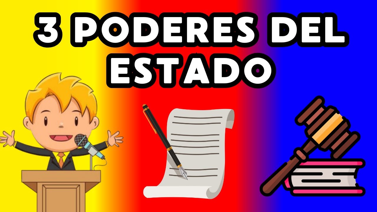 Los 3 poderes del Estado para ni&ntilde;os Qu&eacute; es una constistuci&oacute;n y para que sirve