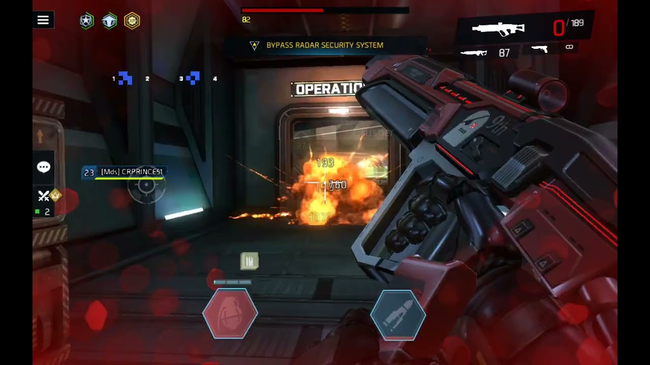 Shadowgun legends Blade dancer with friends.