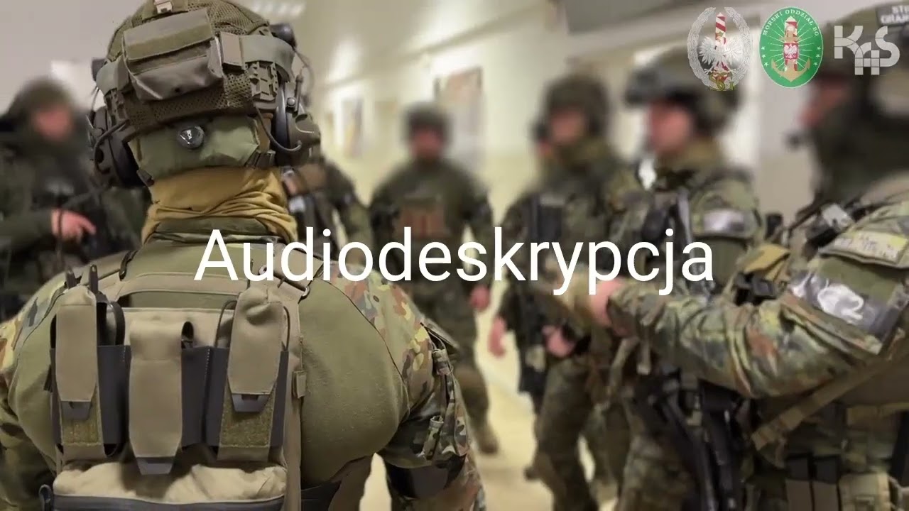 (audiodeskrypcja) KAS w akcji przeciw grupie przestępczej, która między innymi handlowała ludźmi
