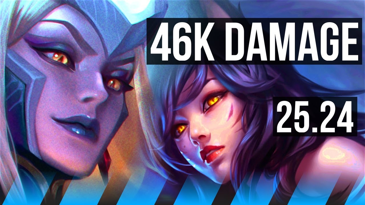 CASSIOPEIA vs AHRI (MID) | 46K damage | KR Master | 25.24