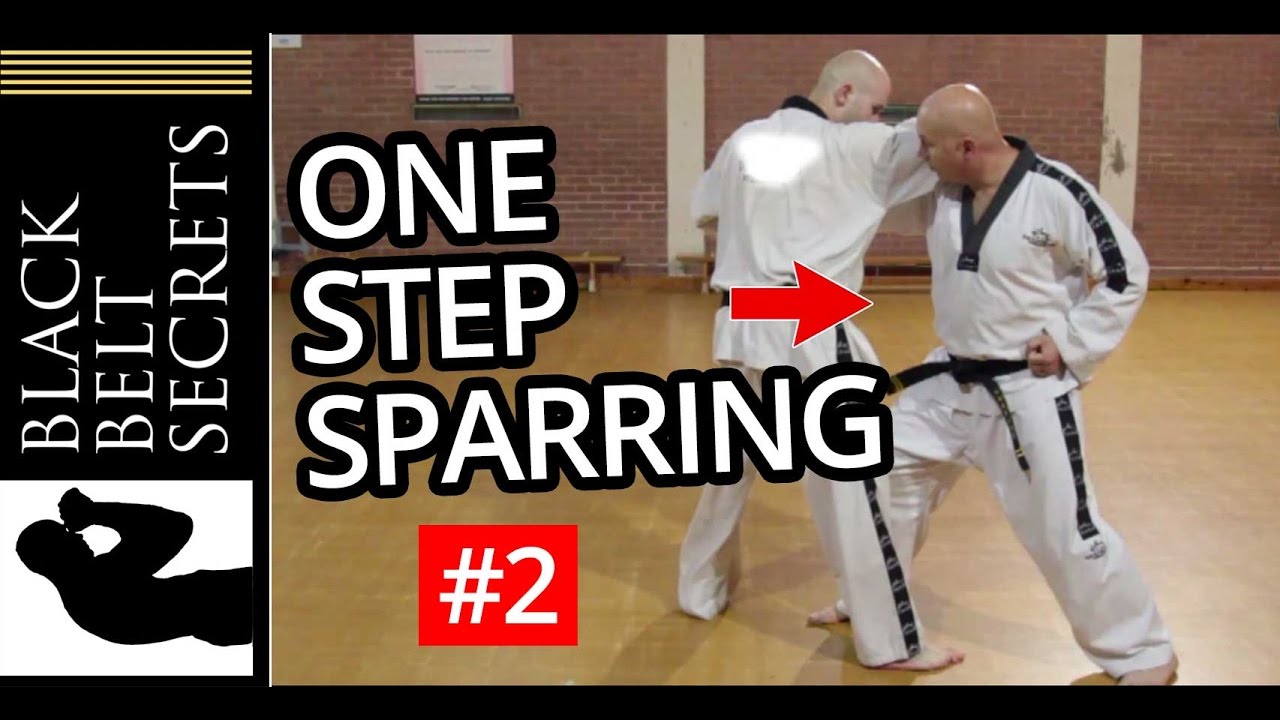 Tae KwonDo - One Step Sparring, Example 2 | How to do one step sparring - BlackBeltSecrets