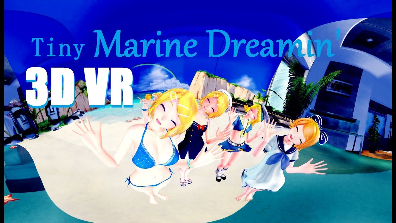 Tiny Marine Dreamin' [3D VR MMD]