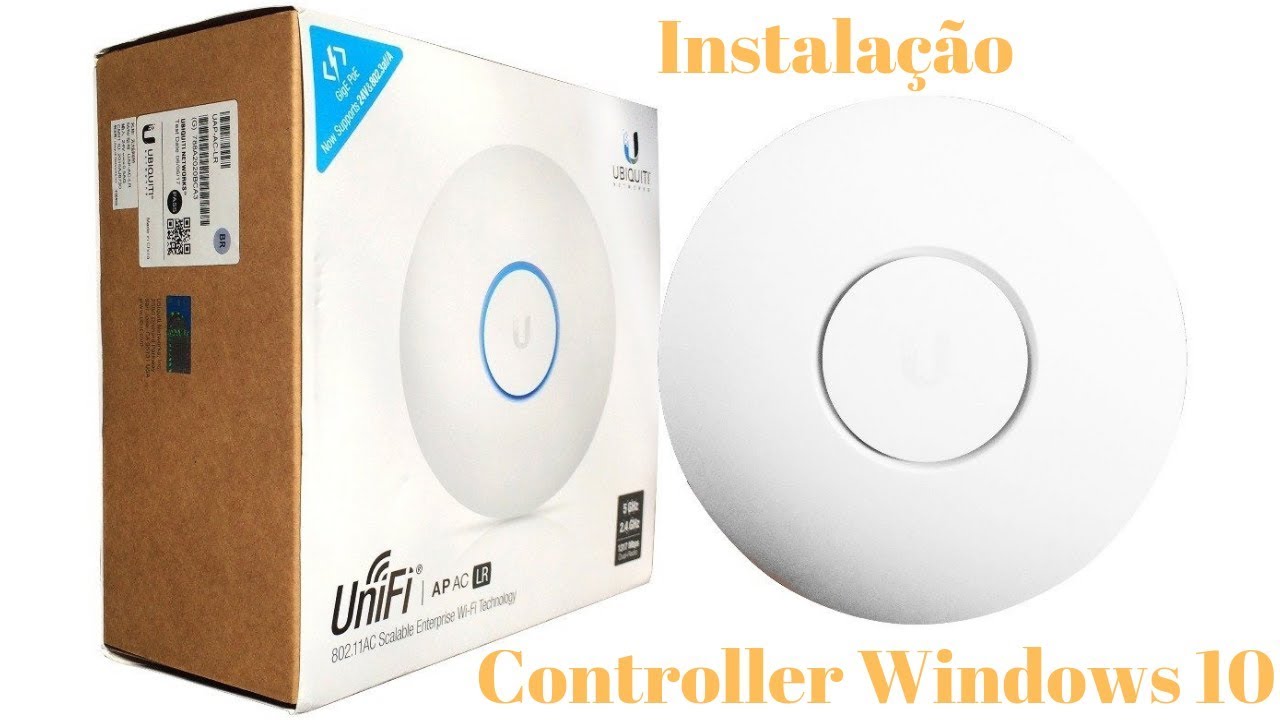 📶 Unifi UAP AC LR Unboxing e instalação Controller Win10