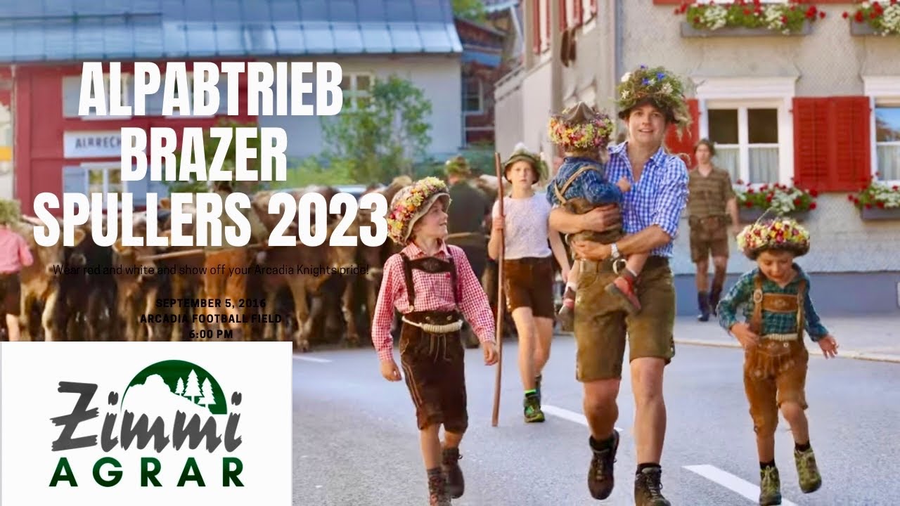 Alpabtrieb Brazer Spullers 2023   4K