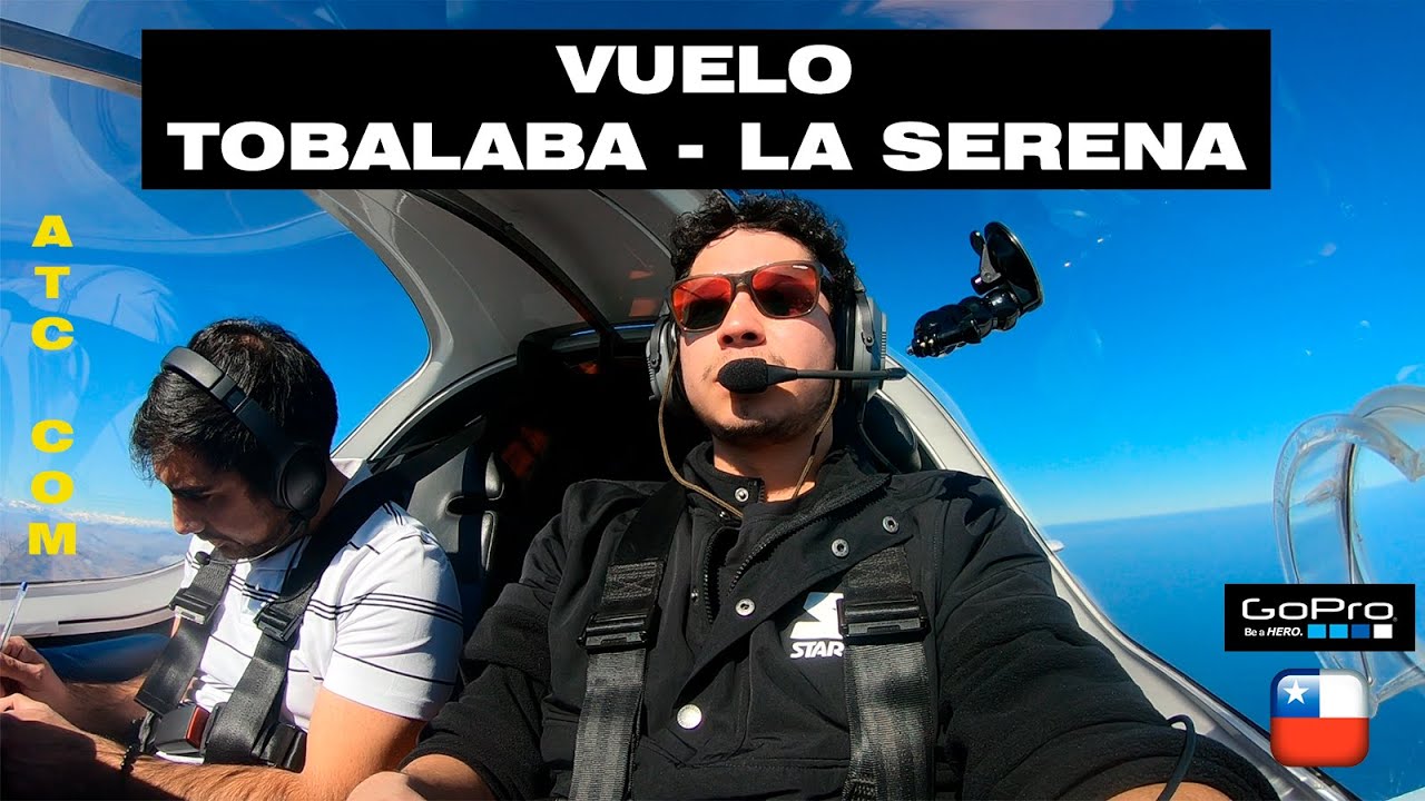 VUELO TOBALABA - LA SERENA EN EL SKYLEADER 600!! | (ATC Comunicaciones) | Norte de Chile | Parte 1