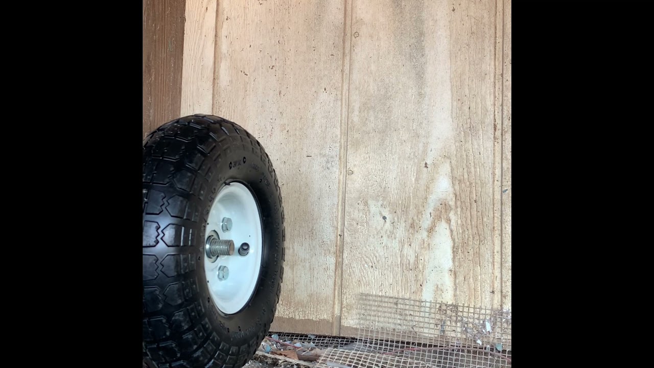 Move Large Deck or Patio with Harbor Freight Utility Wheels