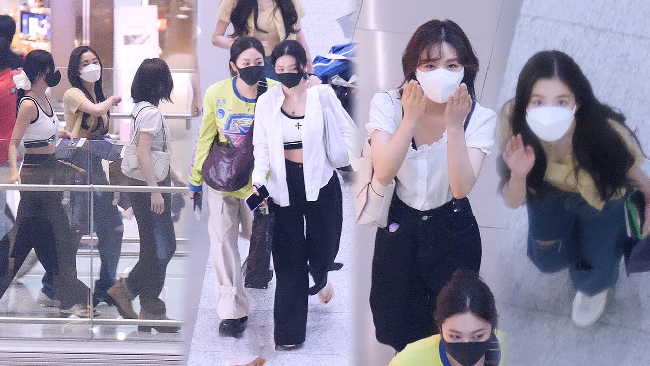 레드벨벳 (Red Velvet) 필리핀 출국 직캠 @ 인천공항｜220721