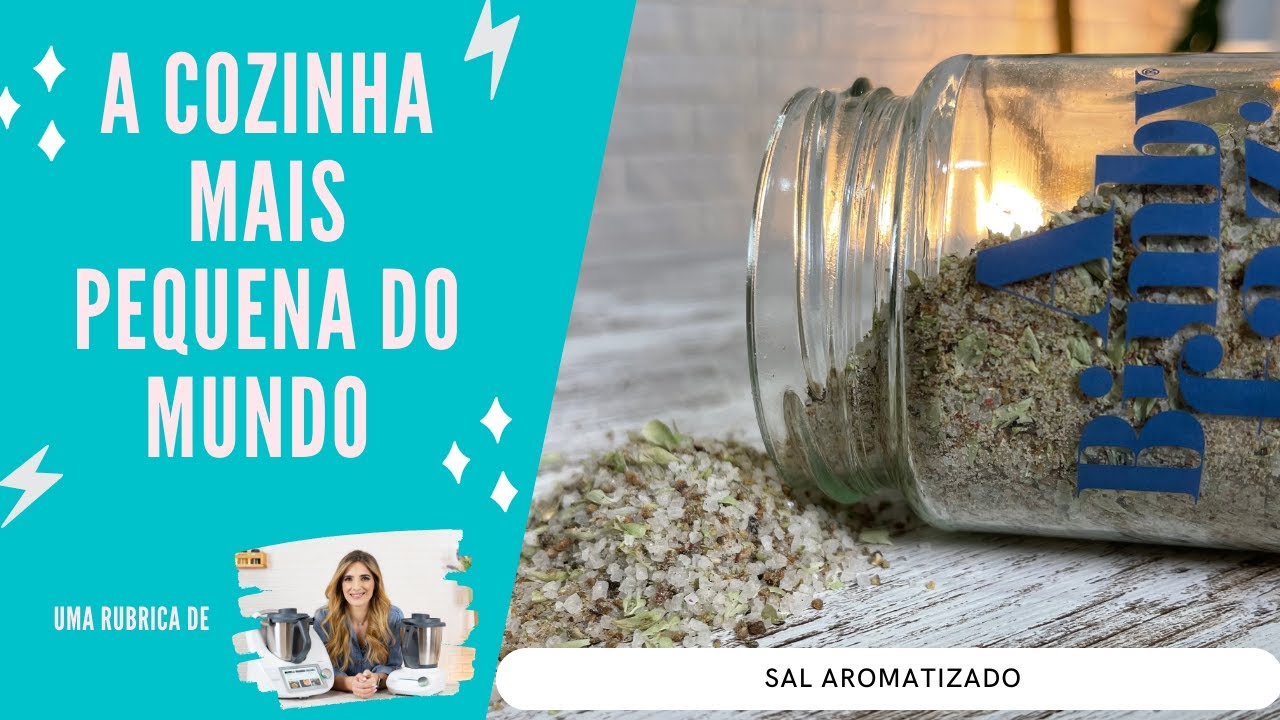 A minha receita de Sal Aromatizado: 4 em 1