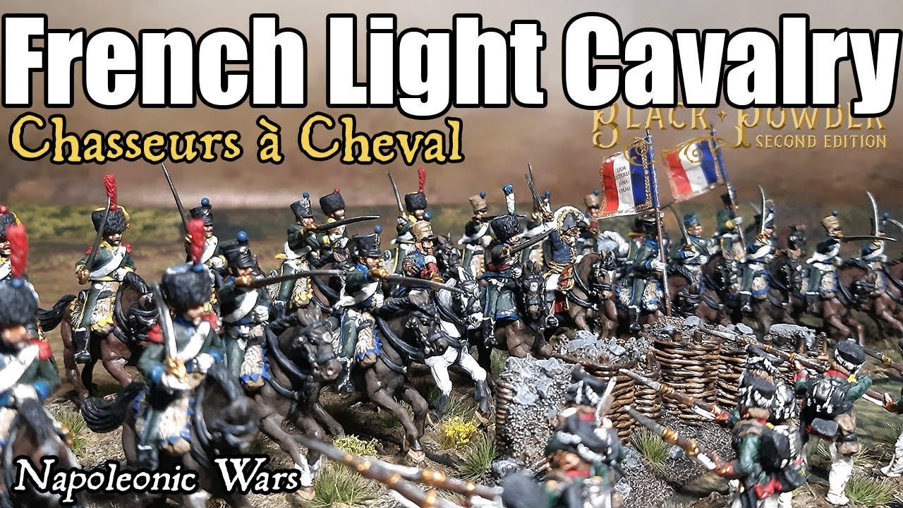 Black Powder - Napoleonic Wars. French Light Cavalry Chasseur à cheval.