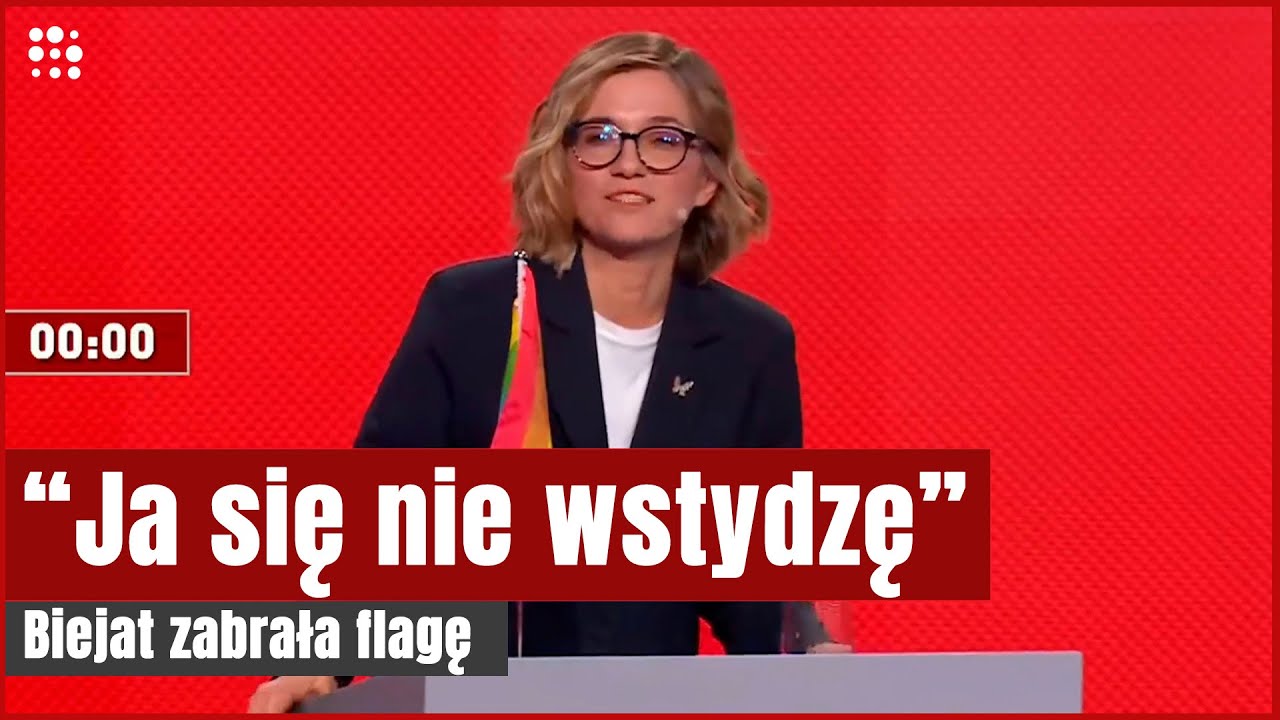 Biejat zabrała flagę Trzaskowskiemu! Wygrała tym debatę? | Gazeta.pl