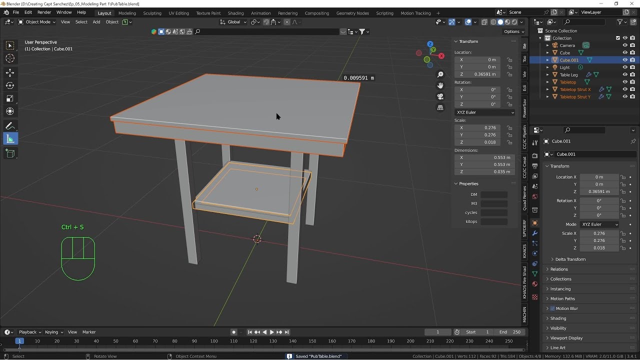 Blender to iClone - Modeling Part 1