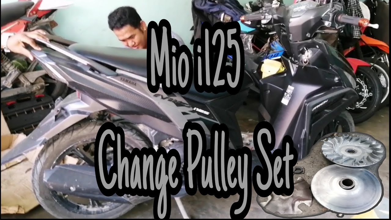 Mio i125 | Change Pulley Set