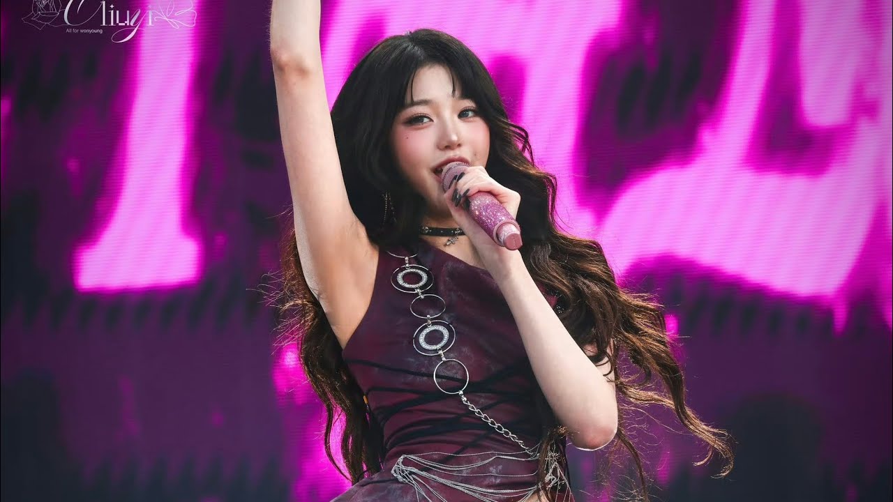 250721 Lollapalooza Paris 아이브 'HEYA' 장원영 FOCUS