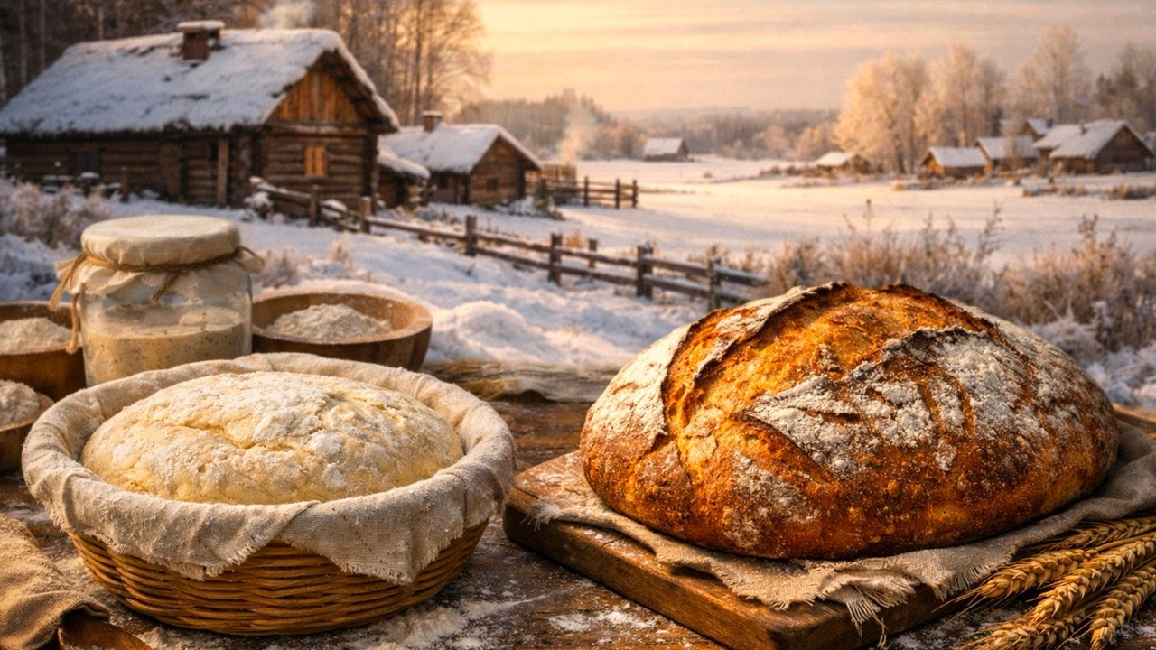 Технология холодного брожение хлеба.
