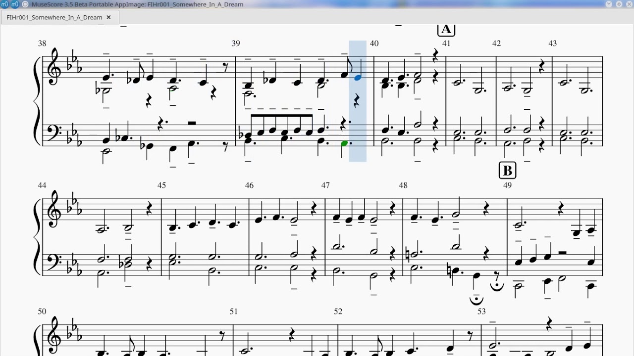 Somewhere In A Dream (Harpsichord Blanchet 1720 - Young Temperament I)
