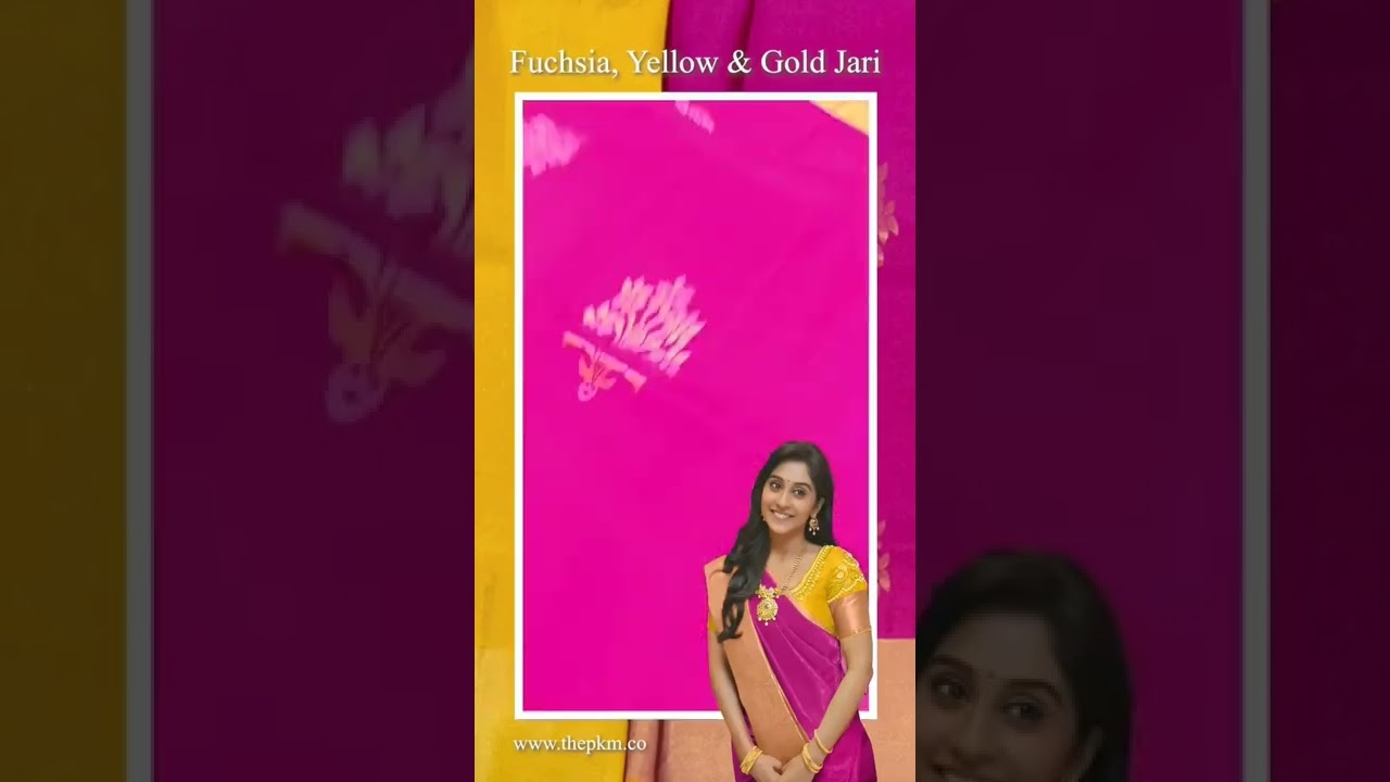 𝐏𝐮𝐥𝐥𝐚💛 Drape in PKM's Pure soft silk sarees this season.