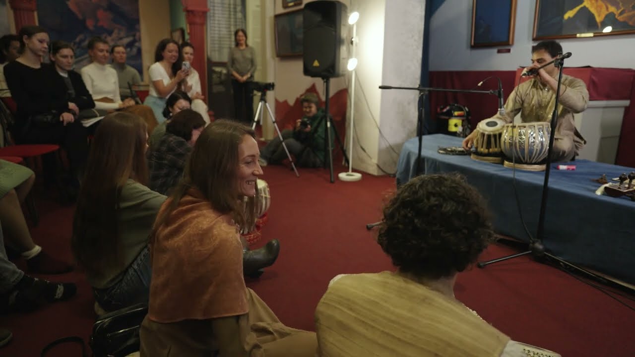 Tabla master class. Zakir Akhtar Hussain - tabla, Alexander Konanchuk - sitar.  October 26, 2024