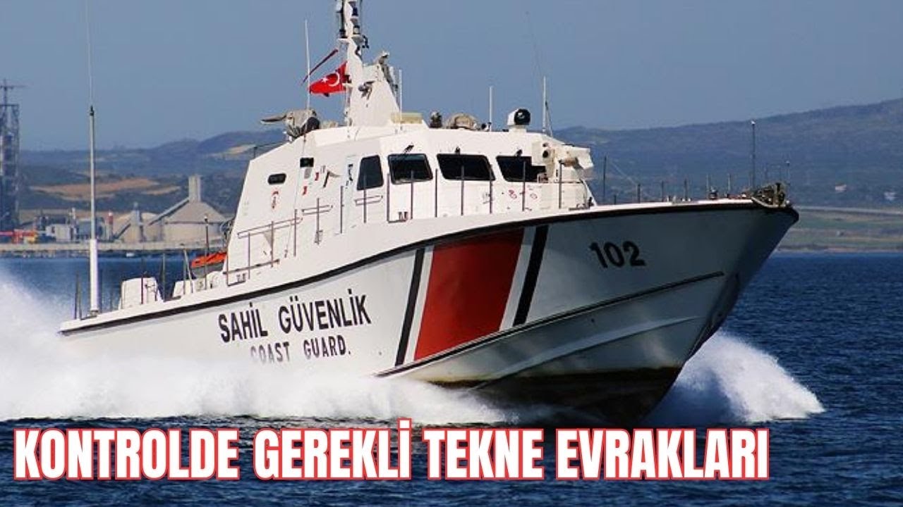 Teknede Bulunması Gerekli Evraklar - Amatör Tekneler