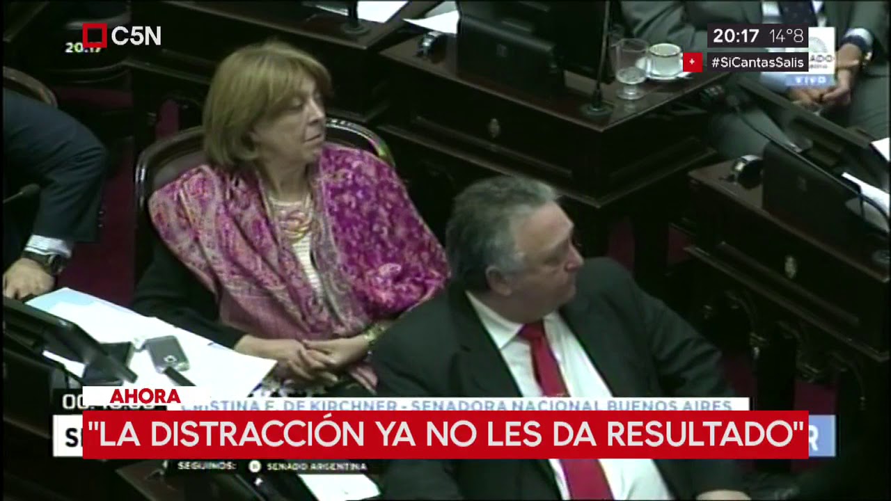El Senado debate allanamiento de CFK: Habla Cristina Kirchner