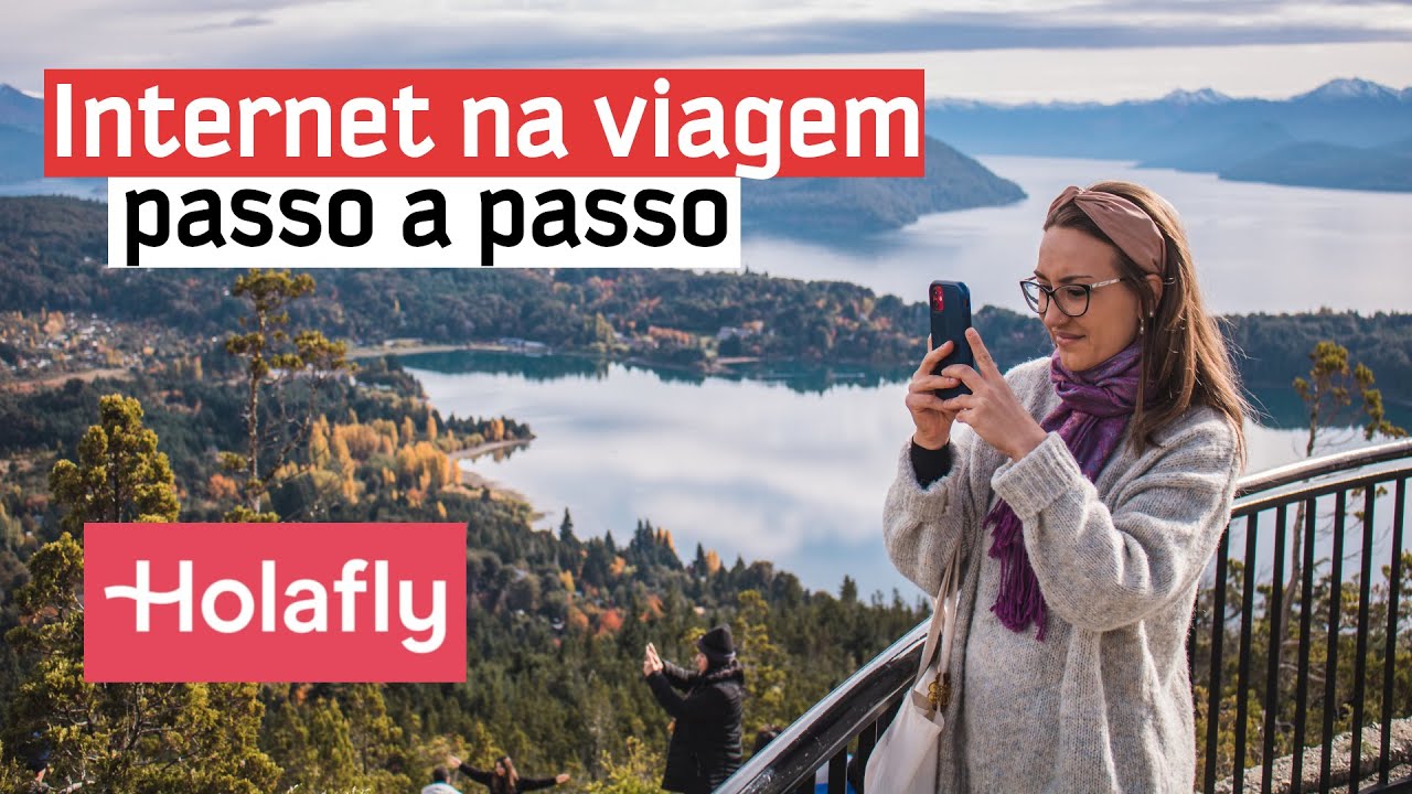 INTERNET R&Aacute;PIDA e PR&Aacute;TICA na viagem internacional | Como funciona o eSIM da HOLAFLY passo a passo