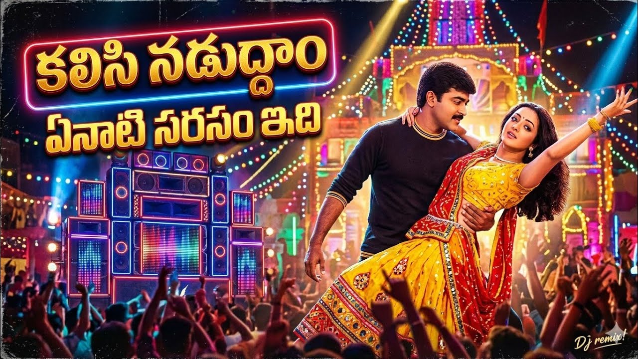 Enati Sarasam Idi 💖 Telugu Love Song EDM Remix | Telugu Romantic Melody 🔥Edm | enati sarasamidi song