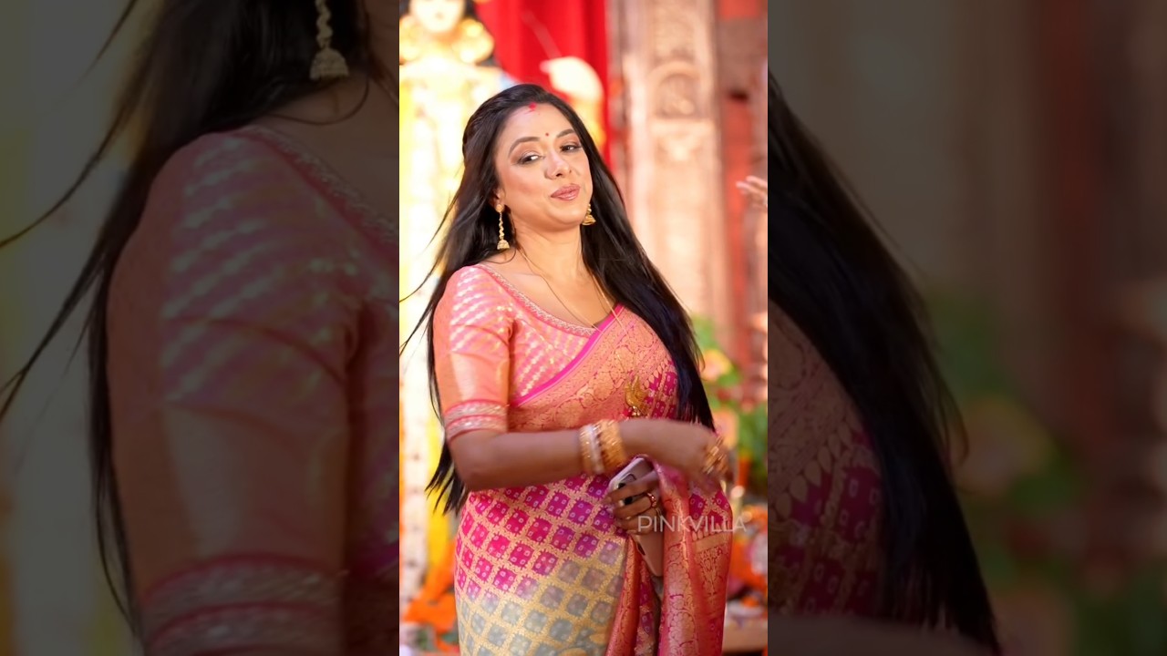 Rupali Ganguly helps Kajol with Durga Puja after Rani Mukerji invites her #shortvideo