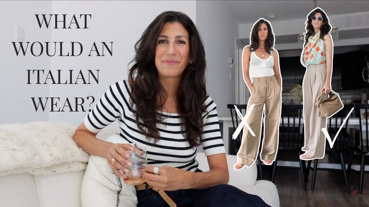 A new way to look at outfit formulas: What Would an Italian Wear?