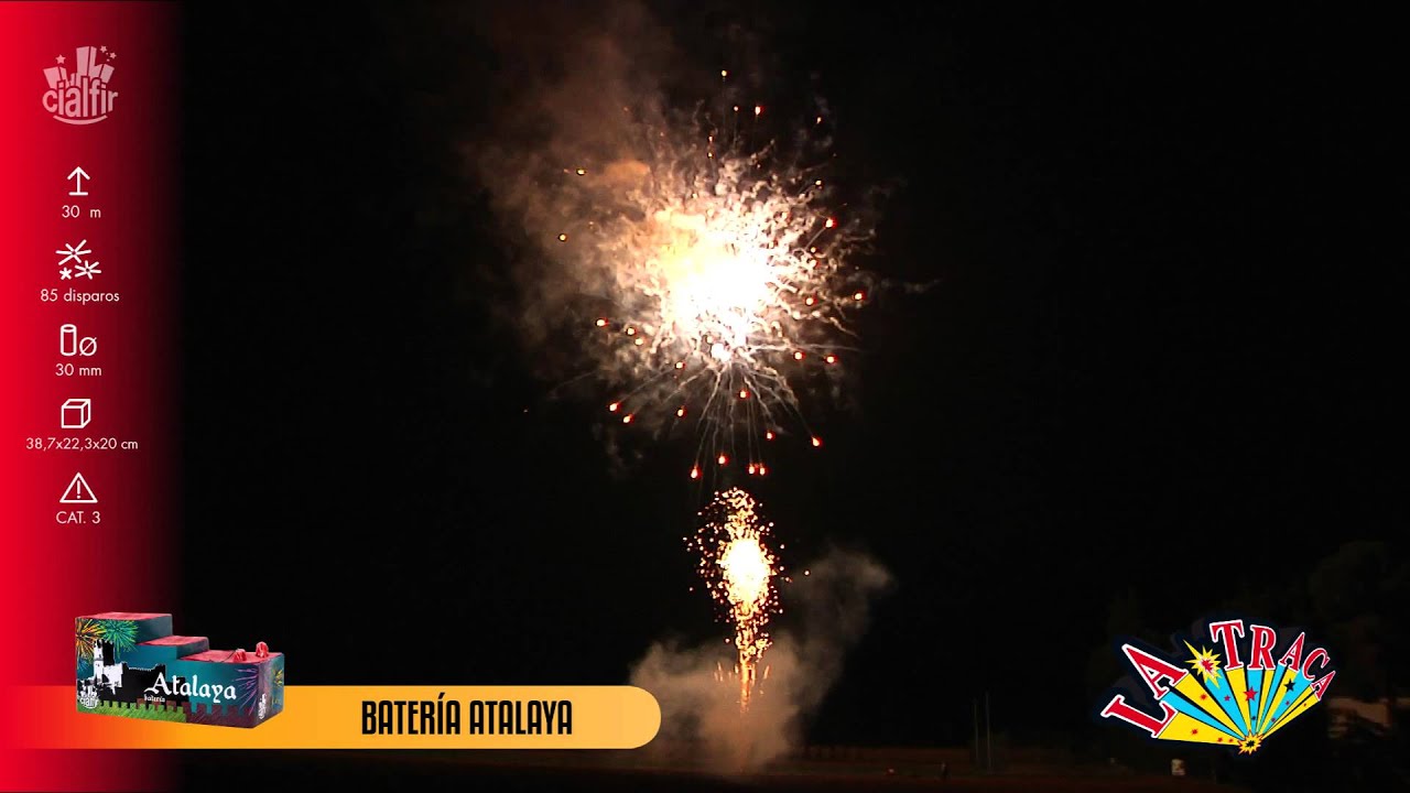 Batería ATALAYA | La Traca - Venta de petardos