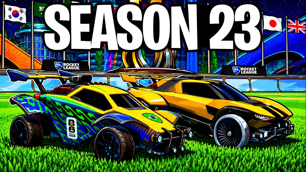 THE NEW SEASON 23 IS INSANE! FREE CAR, PASS AND TONS OF NEW FEATURES - Rocket League