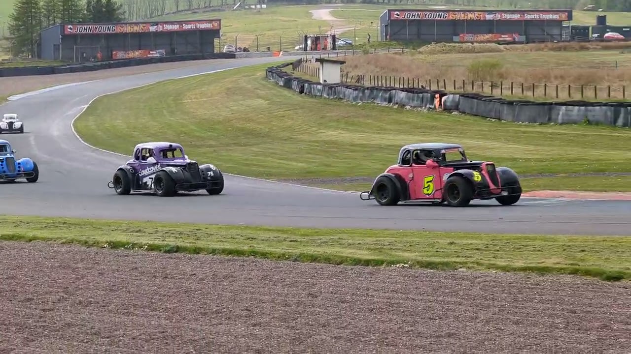 Knockhill Racing Circuit ModSports, Legends and SLS, Round 1, 24th of April 2022, Scotland, 4K