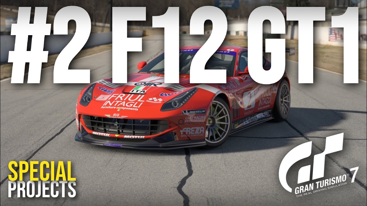 GT7 | #2 Настройка Ferrari F12 GT1 | Специальные проекты