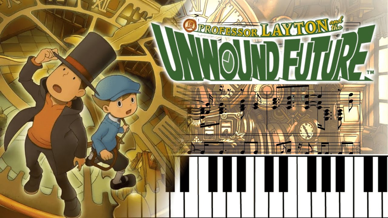 Professor Layton and the Unwound Future Piano Cover - Main Theme